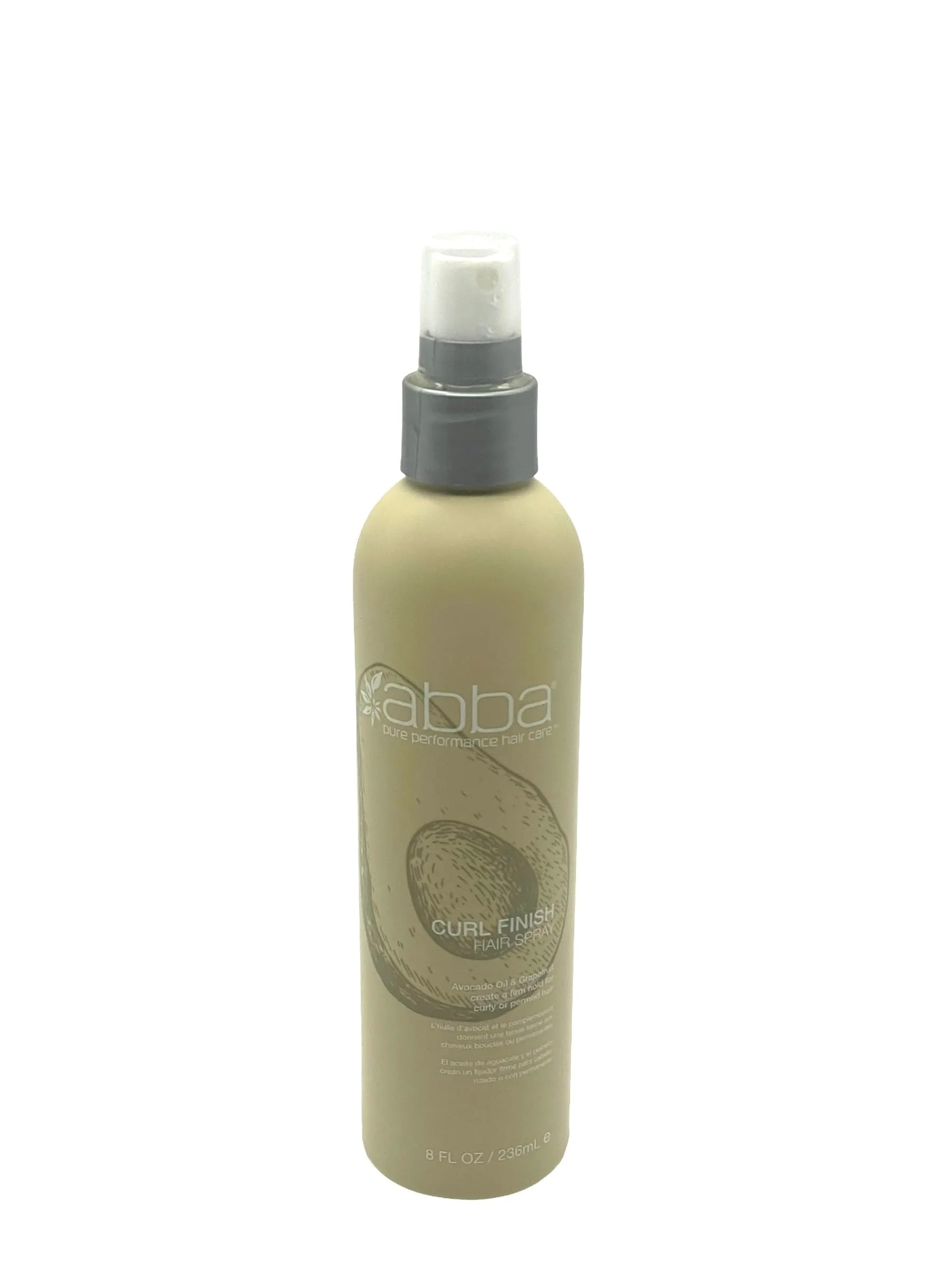Abba Curl Finish Spray 100% Vegan & Gluten Free 8oz