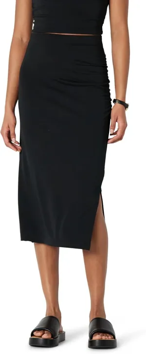 Amazon Essentials Women's Slim-Fit Ruched Matte Jersey Skirt (Top Sold Separately)