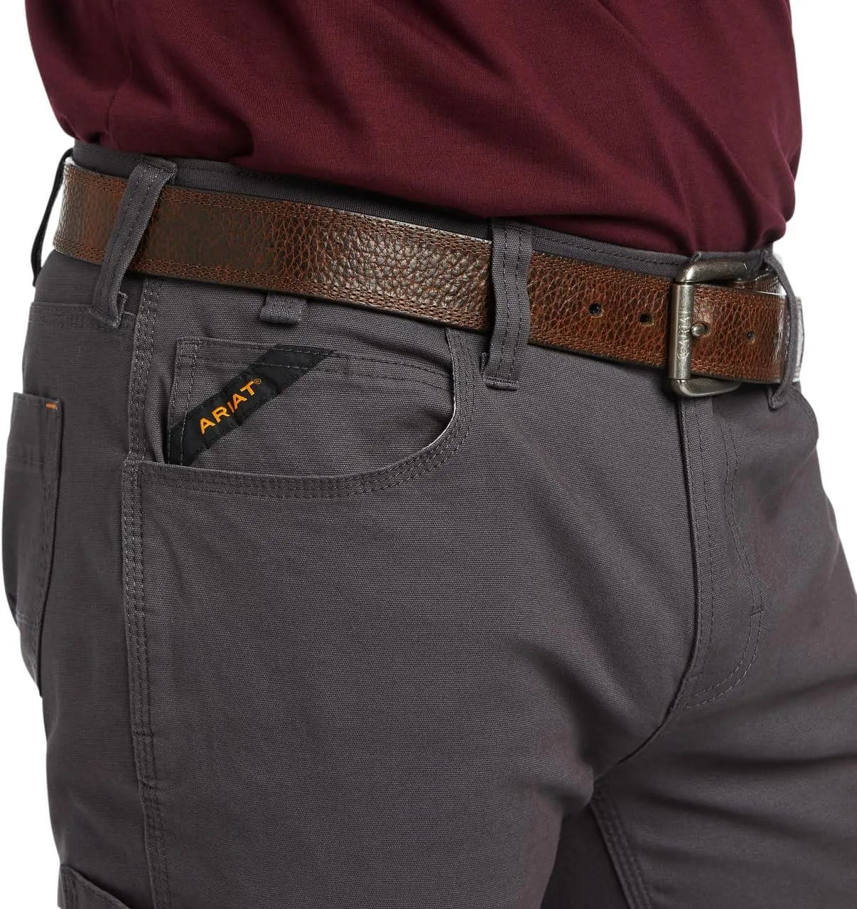 ARIAT Men's Rebar M7 Slim Durastretch Made Tough Straight Pant