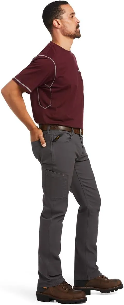 ARIAT Men's Rebar M7 Slim Durastretch Made Tough Straight Pant