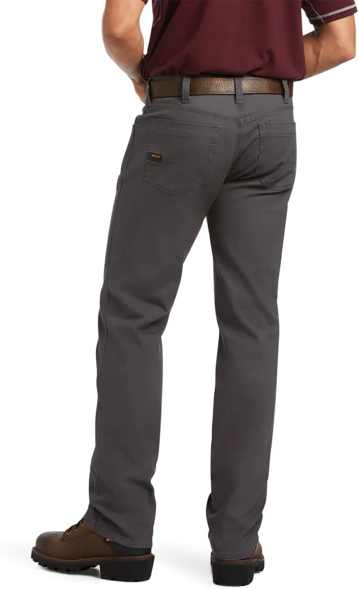 ARIAT Men's Rebar M7 Slim Durastretch Made Tough Straight Pant