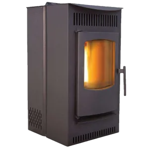 Castle Serenity Wood Pellet Stove 1,500 sq. ft. Used