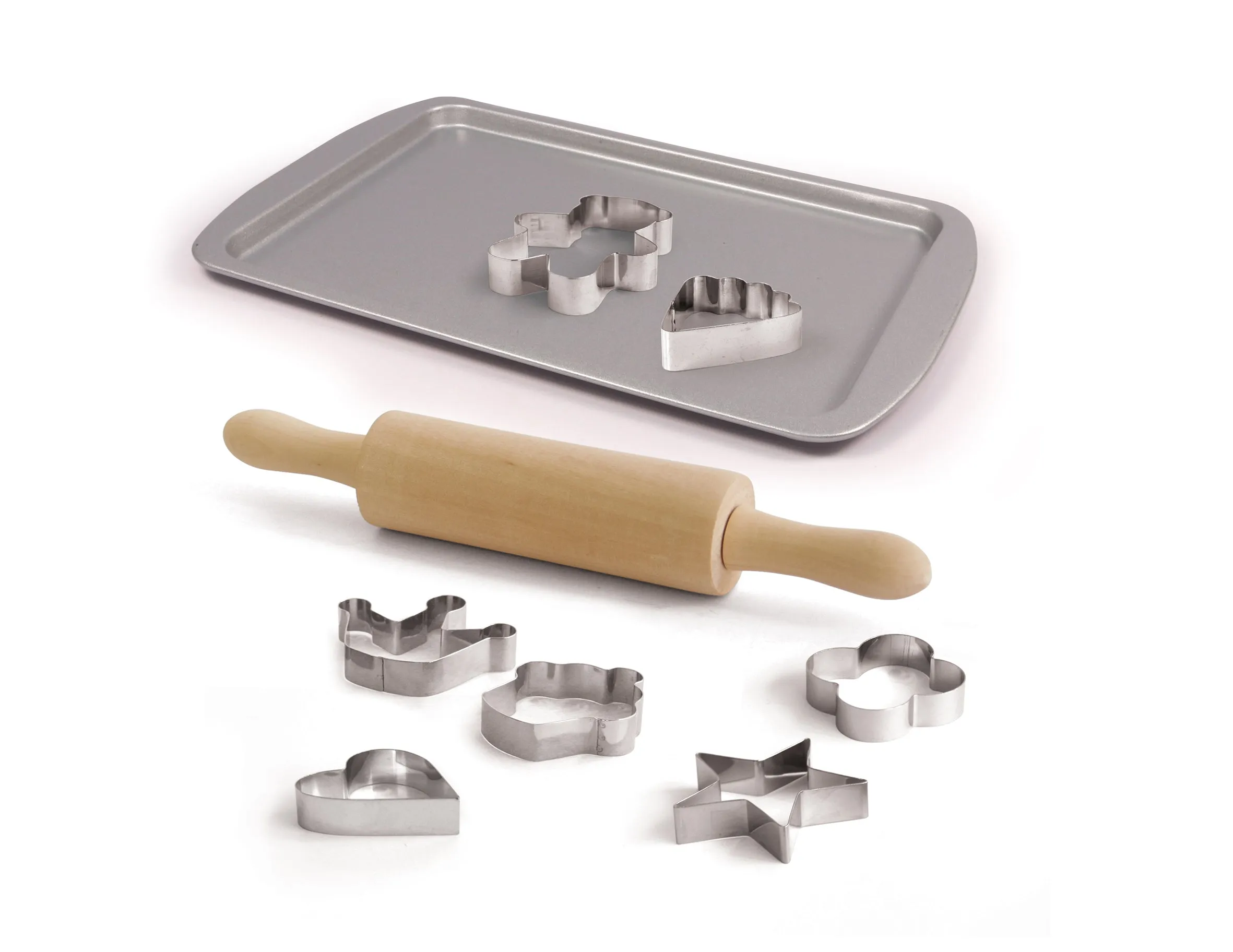 Deluxe Cookie Cutter Baking Set in Carry Case 10pc