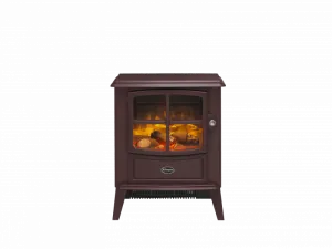 Dimplex Brayford Burgundy Freestanding Optiflame Electric Stove