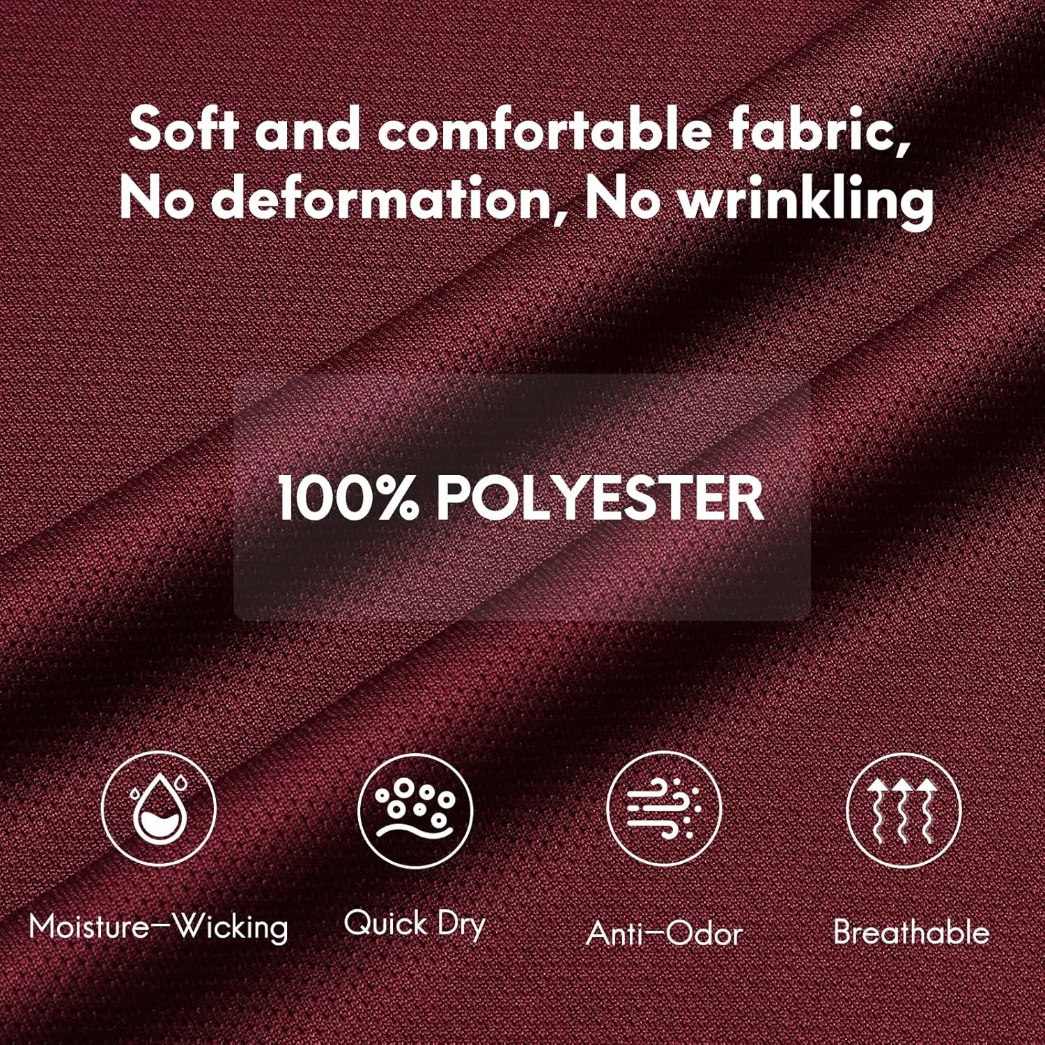Haimont Polo Shirts for Men-Dry Fit Short Sleeve Collared Golf T-Shirts Business Casual Work Polos, Moisture Wicking