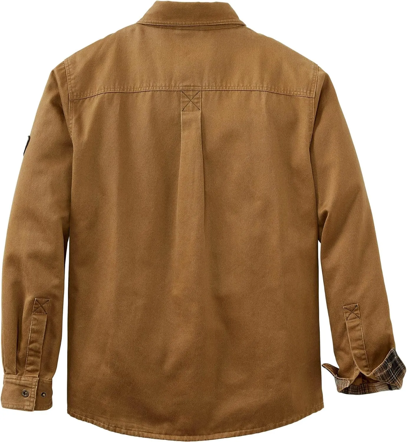 Legendary Whitetails Journeyman Shirt Jacket Flannel Lined Shacket for Men Water-Resistant Coat Rugged Fall Clothing