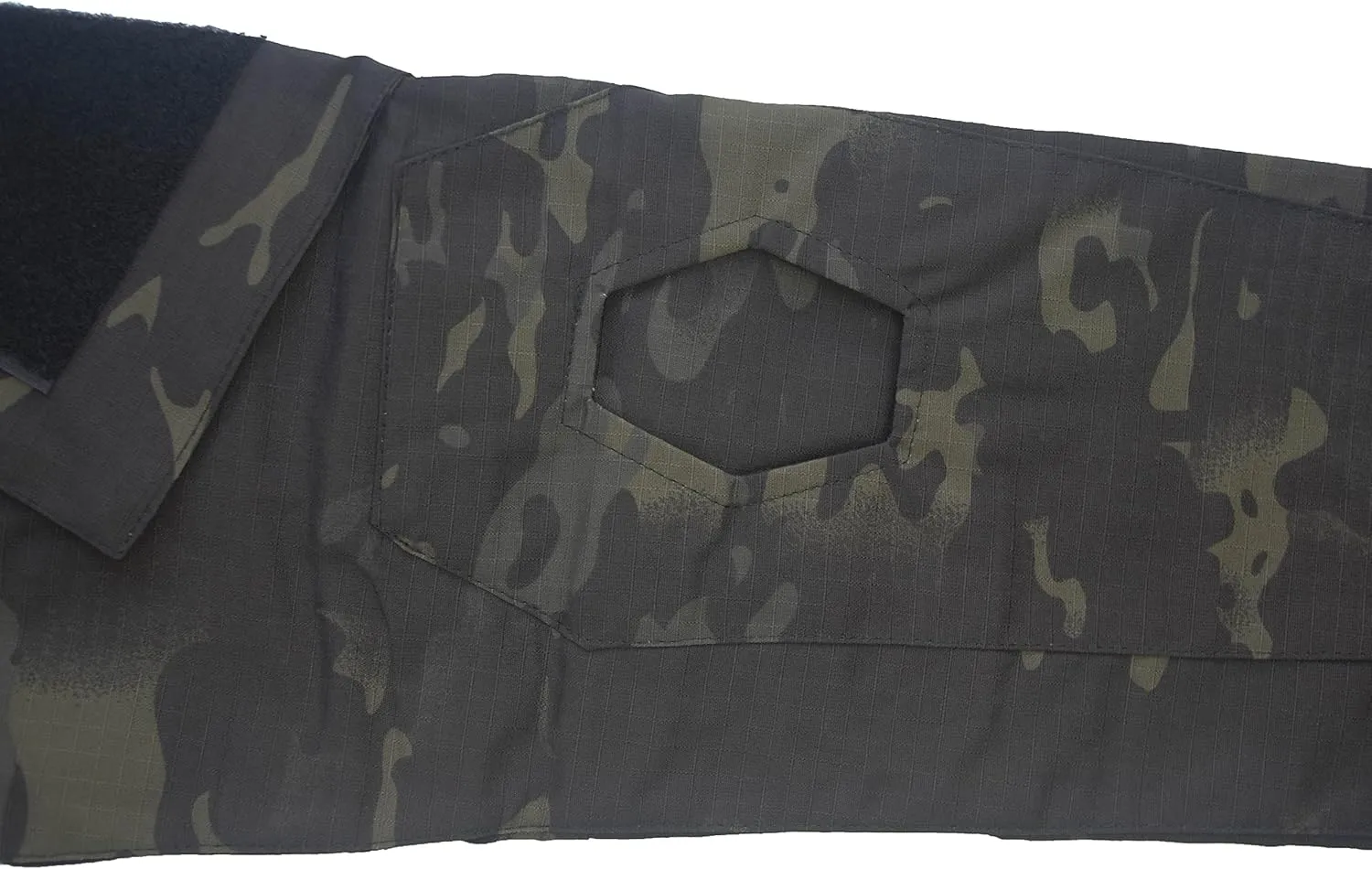 Men's Combat Airsoft Military Shirt 1/4 Zip Long Sleeve Slim Fit T-Shirts with Pockets