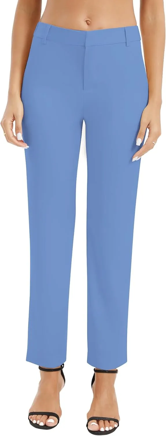 Urban CoCo Women's High Waisted Dress Pants 2024 Fall Stretch Work Slacks for Women Business Casual