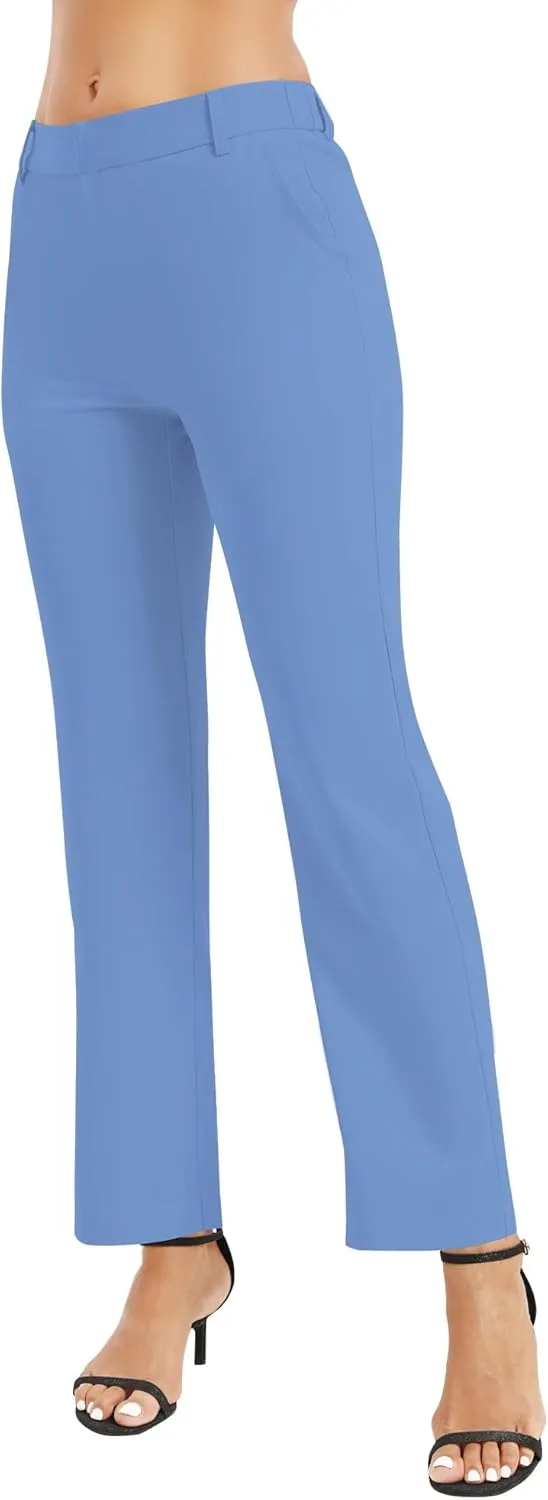 Urban CoCo Women's High Waisted Dress Pants 2024 Fall Stretch Work Slacks for Women Business Casual